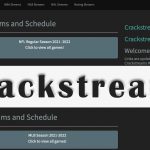 Crack streams