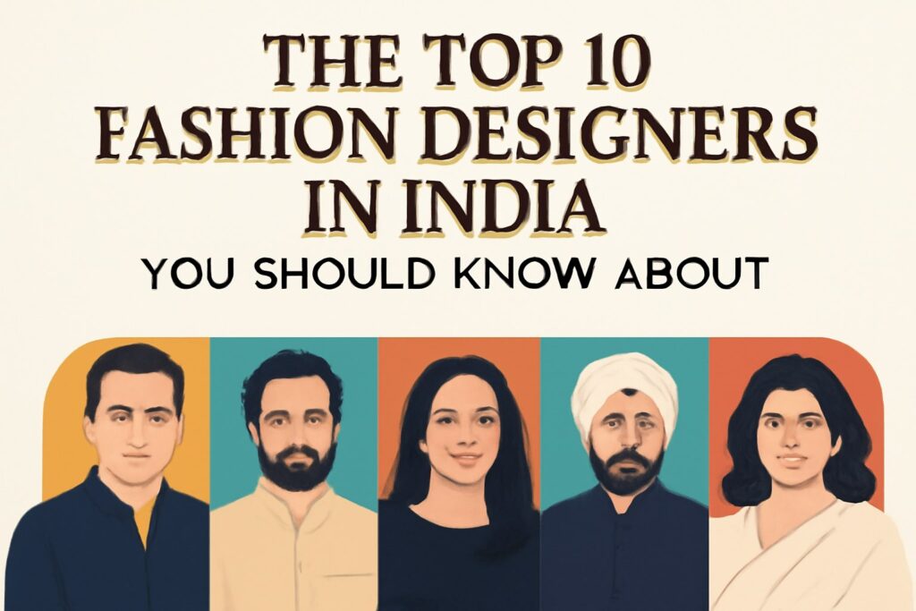 Top Indian Fashion Designers Redefining Global Style