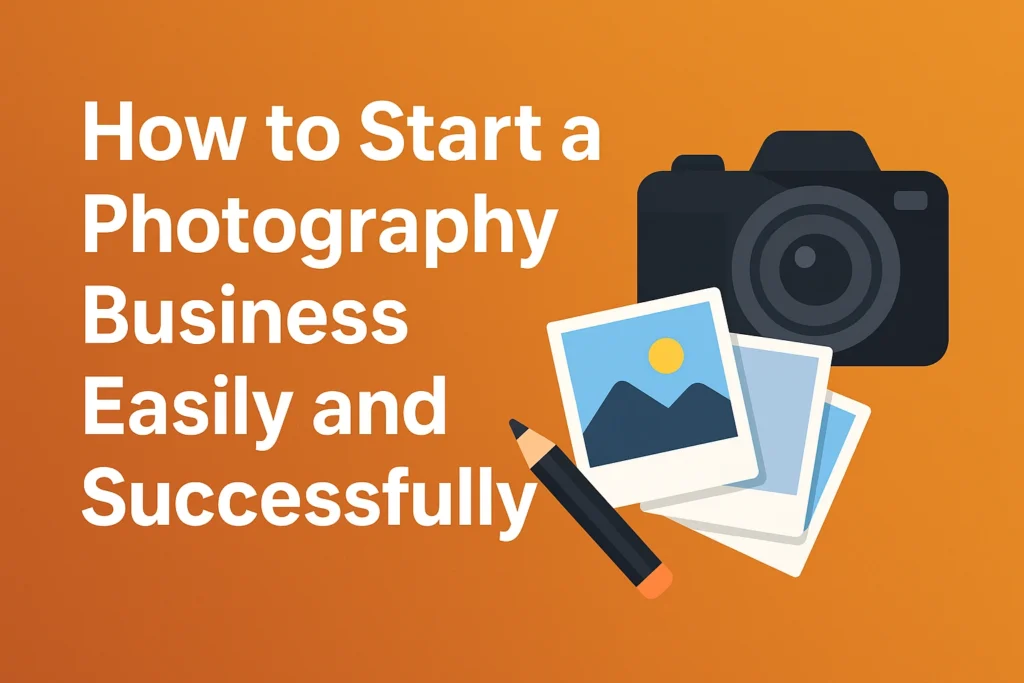 how to start a photography business