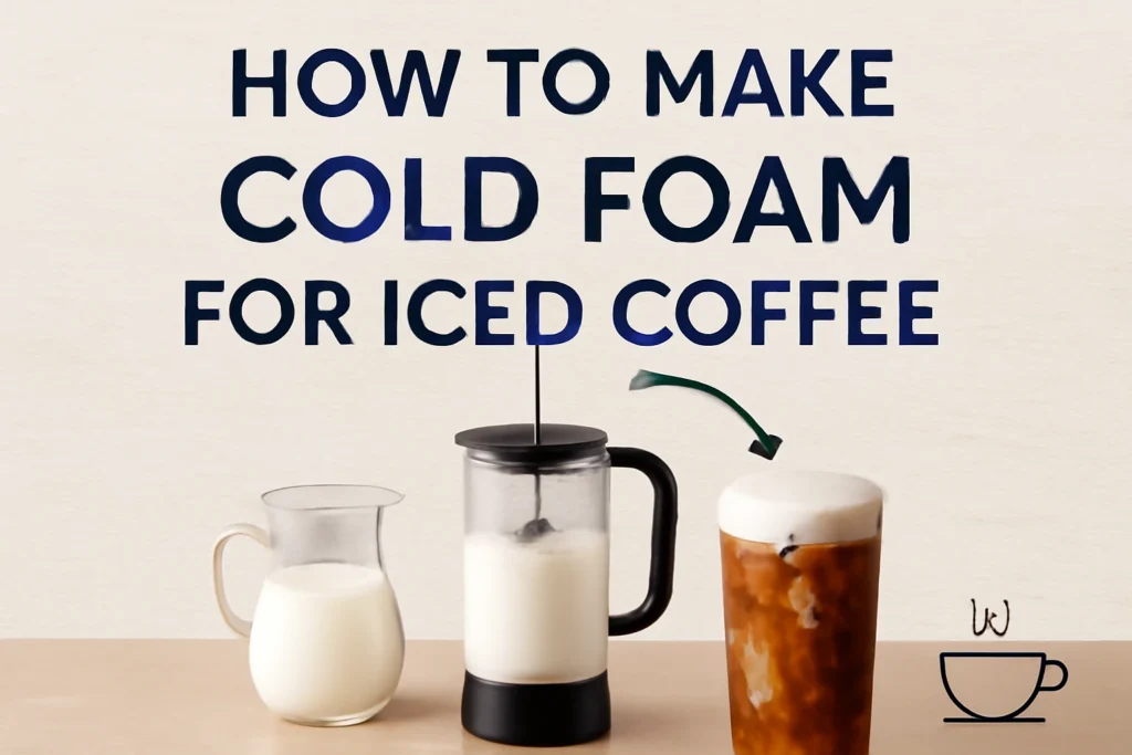 how to make cold foam