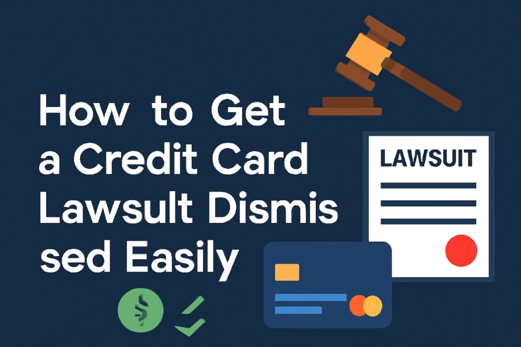 How to Get a Credit Card Lawsuit Dismissed Easily how to get a credit card lawsuit dismissed
