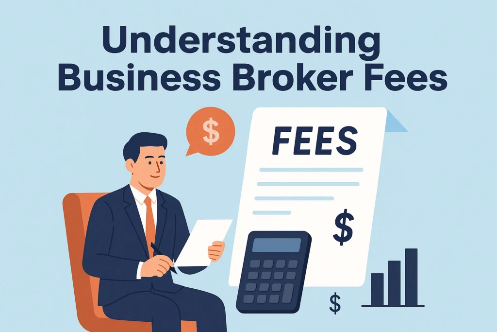 how much do brokers charge to sell a business
