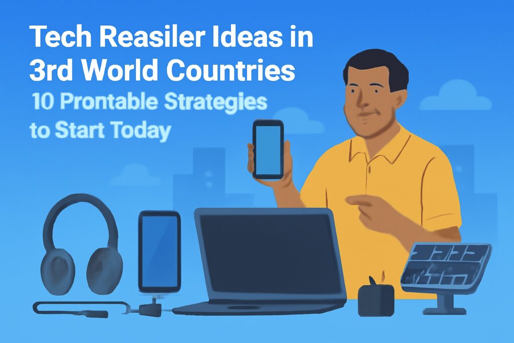 Tech Reseller Ideas in 3rd World Countries