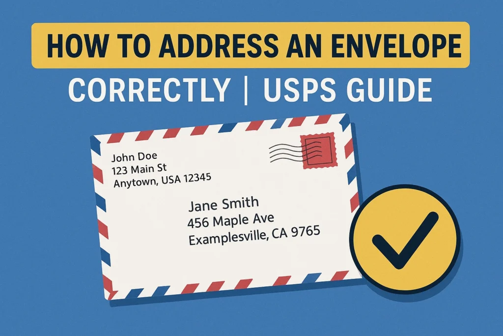 how to address an envelope